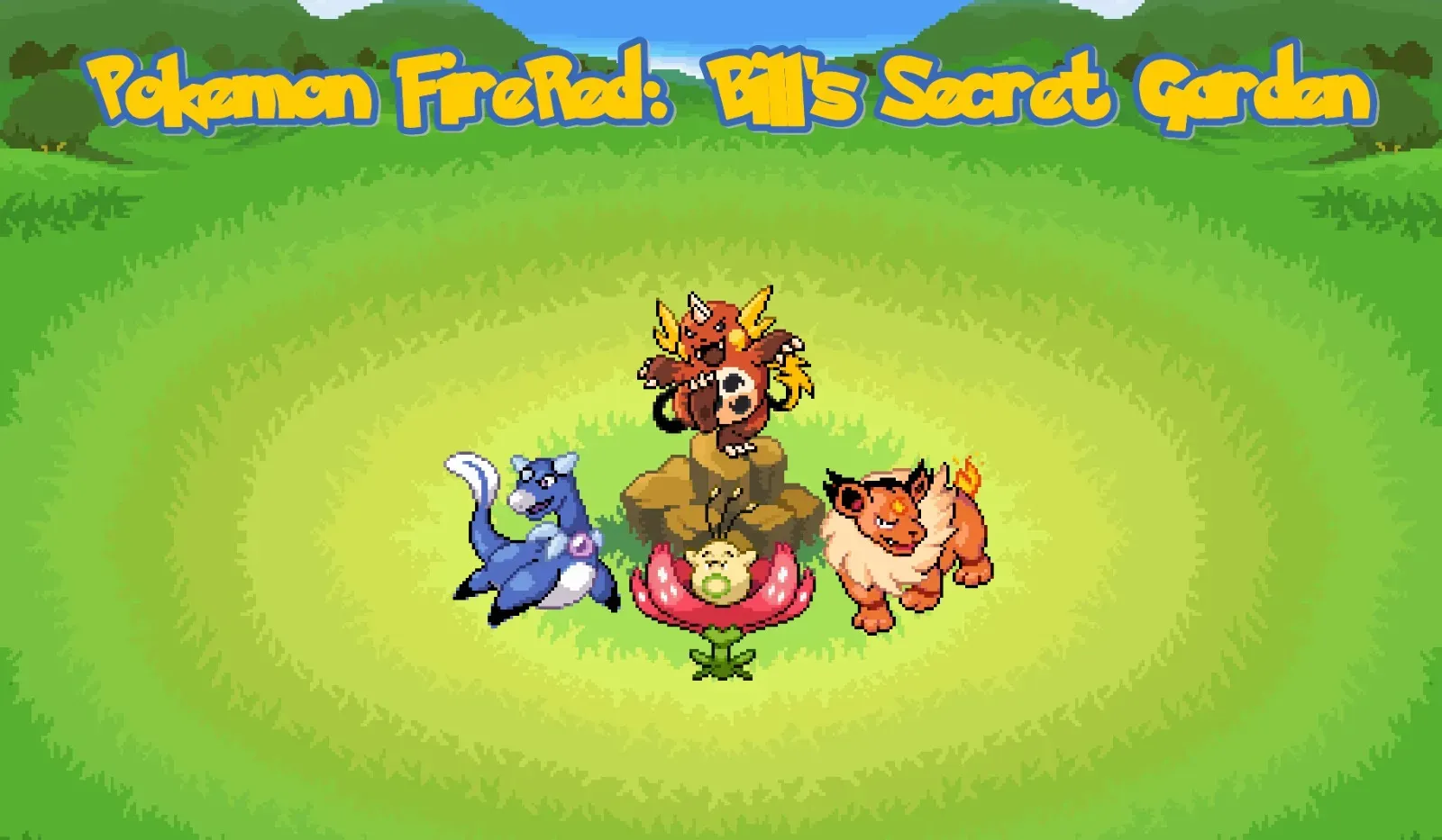 Pokémon Bills secret garden