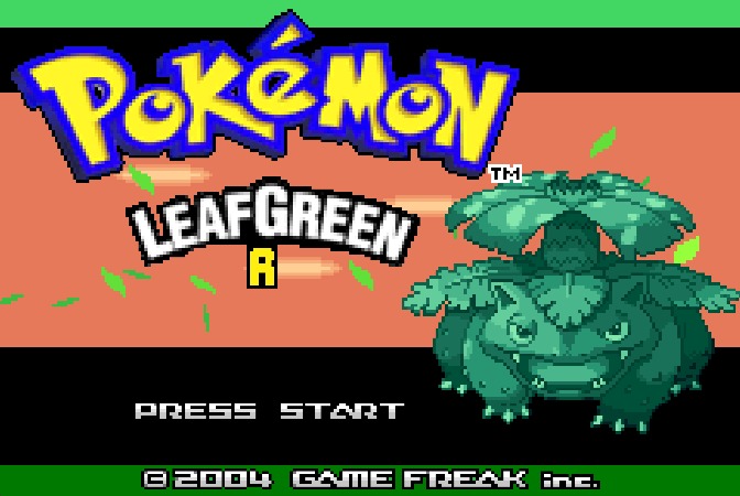 Pokémon Leaf Green Regrown Cheats